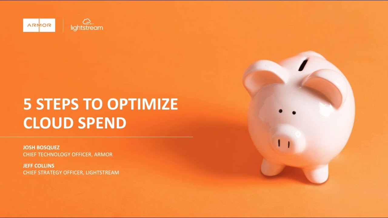 5 Steps to Optimize Cloud Spend