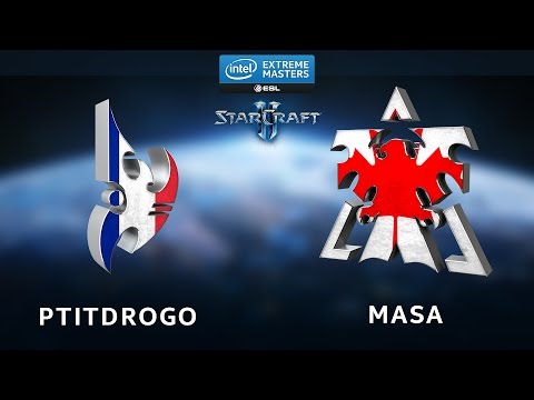 StarCraft 2 - PtitDrogo vs. MaSa (PvT) - Map 2 & 3 - IEM Shanghai - Ro16