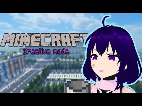 LIVE [VTUBER PLAYS] Minecraft building city [FR/ENVtuber]