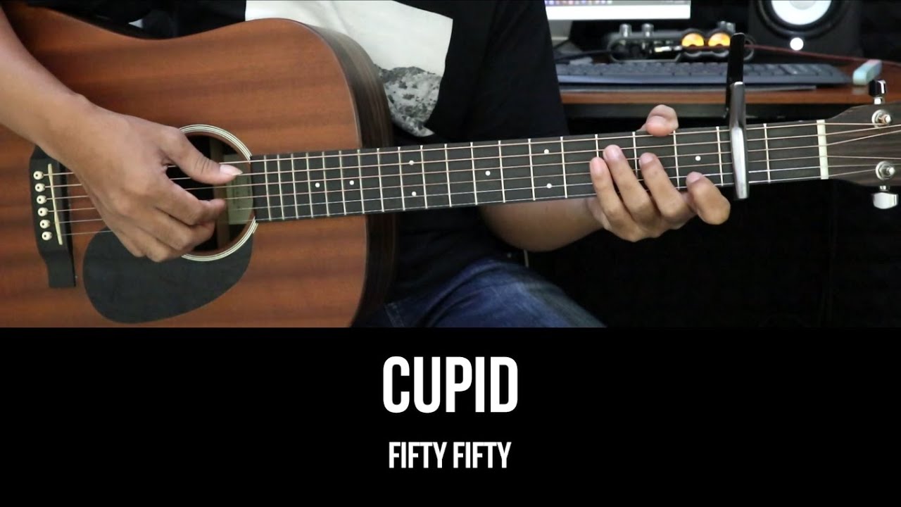 Cupid - FIFTY FIFTY (Twin Version) | EASY Guitar Lessons - Chords - Guitar Tutorial