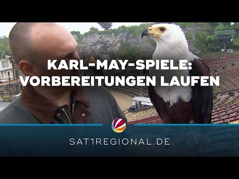 Karl-May-Spiele: Vorbereitungen für Premiere von „Halbblut“ am Kalkberg laufen