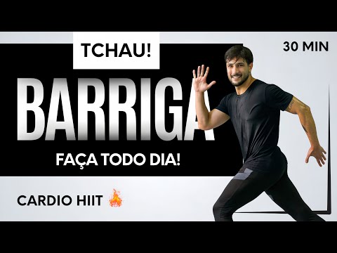 Cardio HIIT de 30 Minutos: O Segredo para Perder Barriga, sem equipamentos!