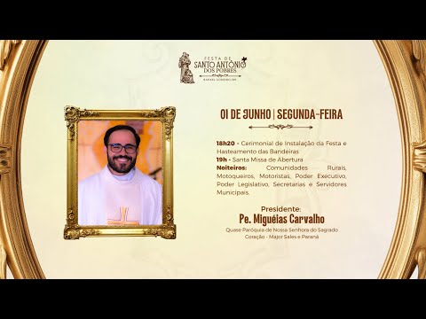 Abertura da Festa de Santo Antônio dosPobres | Rafael Godeiro/RN