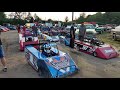 Kids dirt track racing-mini wedge kart racing action