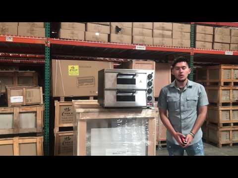 E04 2 Deck Stone pizza oven Andrew James