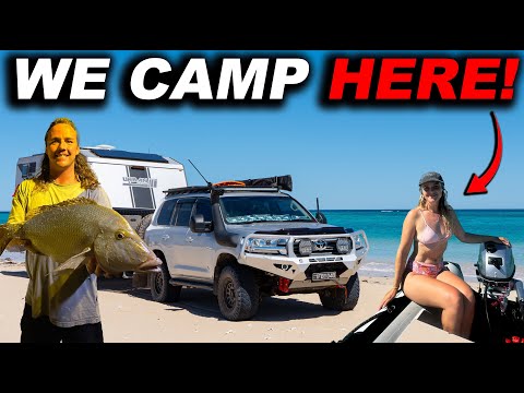 Ningaloo Coast Beach Camps are UNBELIEVABLE / South Lefroy 4x4 & Caravan / Fishing