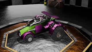 Making a Jak X inspired combat racing vehicle