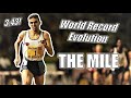 THE WORLD RECORD HISTORY OF THE MILE! || The Progression to 3:43!!