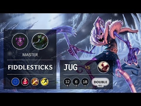 Fiddlesticks Jungle vs Lee Sin - EUNE Master Patch 10.1