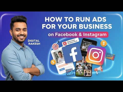 How to Run Ads for Your Business on Facebook Instagram | Meta Ads Complete Guide 2025