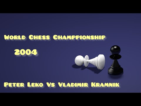 Vladimir Kramnik Vs Peter Leko | Classical World Championship Match (2004)| Game 1/4