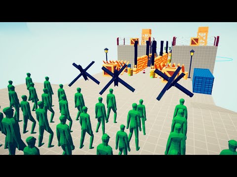 20x 50x 100x 🧟‍♂️ ZOMBIES vs 🪖 Army SOLDIER | Totally Accurate Battle Simulator | TABS