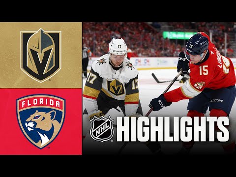 NHL Highlights | Golden Knights vs. Panthers | October 25, 2025