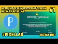 Terbaik Cara Membuat Desain Sertifikat Dengan Menggunakan Aplikasi Pixellab, Paling Update!