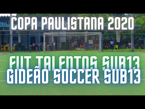 Copa Paulistana 2020 - Fut Talentos Sub13 x Gideão Soccer Sub13 - DM Filmagens!