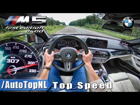 BMW M5 F90 | 307km/h | AUTOBAHN POV TOP SPEED by AutoTopNL