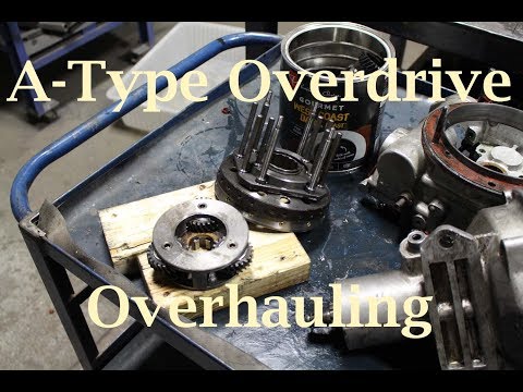 A-Type Overdrive Overhauling - part 1 - Disassembling