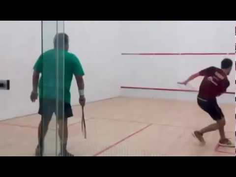 Jahangir Khan Coaching to Nasir iqbal Part 3