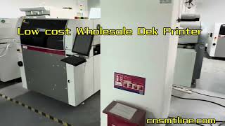 low cost Dek03ix smt stencil printer used&new