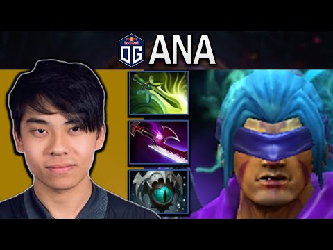 OG.ANA SMURF ANTI-MAGE WITH 20 KILLS & 945 XPM - DOTA 2 PRO GAMEPLAY