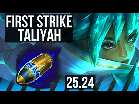 TALIYAH vs QIYANA (MID) | First Strike | KR Challenger | 25.24
