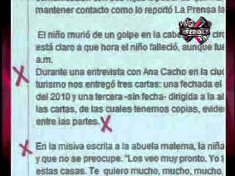 SuperXclusivo 11/2/11 - La verdad tras las cartas de las hijas de Ana Cacho