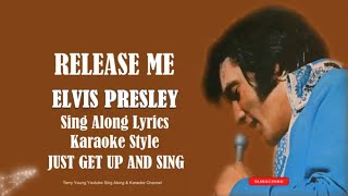 Elvis Presley 1977 Release Me (HD) Sing Along Lyrics