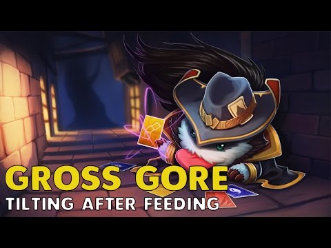 GROSS GORE FEEDING THEN TILTING ON STREAM