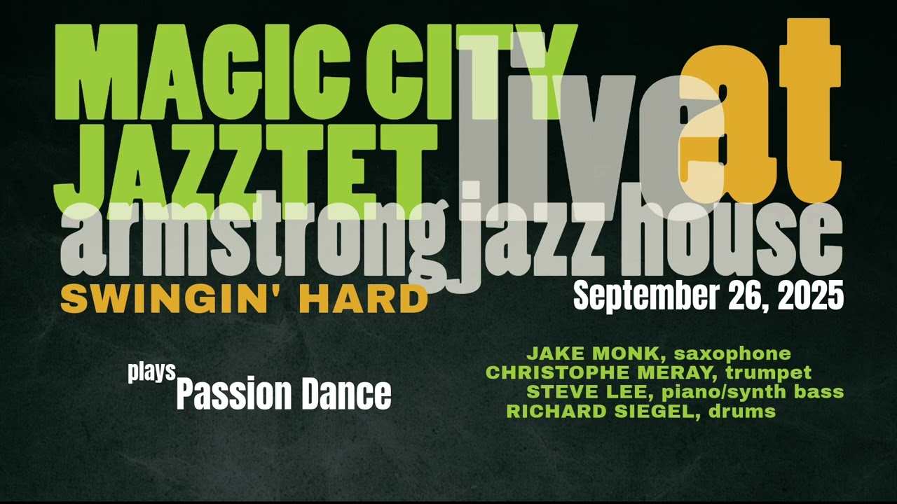 Promotional video thumbnail 4 for Magic City Jazztet