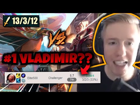 Froggen's Anivia making the #1 Vladimir player in EU USELESS