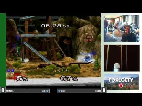 Toxicity 2016 Melee - Wrackle (Falco) vs Bryan T (Falco) - LR4
