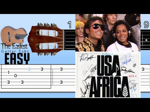 USA for Africa - We are the World Guitar Tab