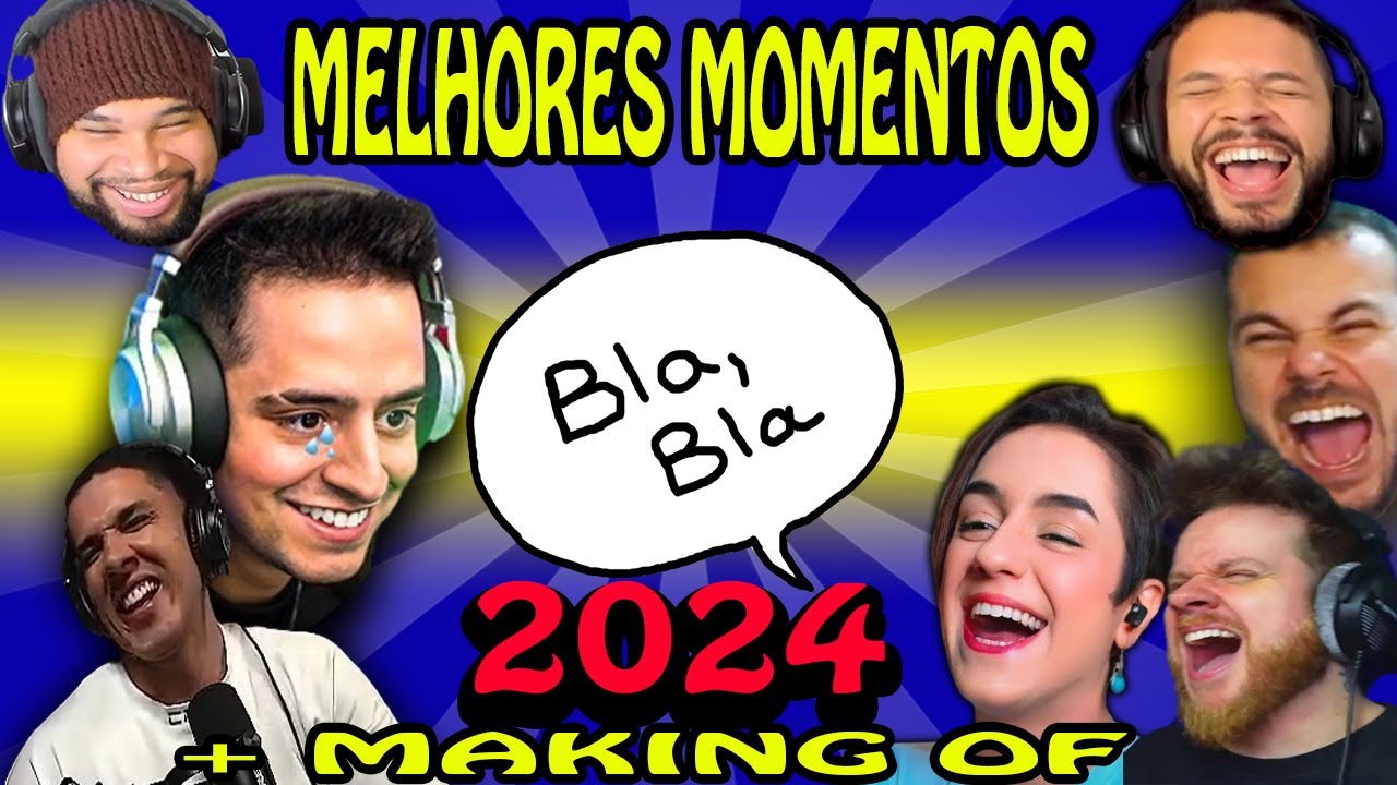 🔴 Melhores Momentos 2024! Ft. Reacters (Coringa, Hudson, etc) + MAKING OF!