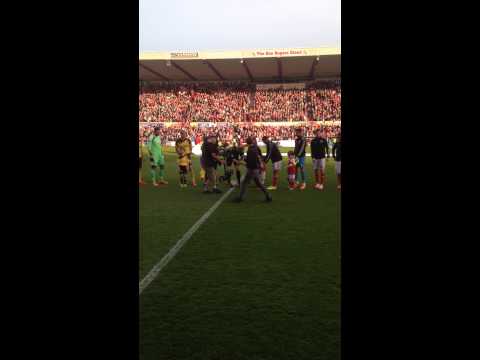 Swindon V Sheffield United Play Off Semi Final 2015