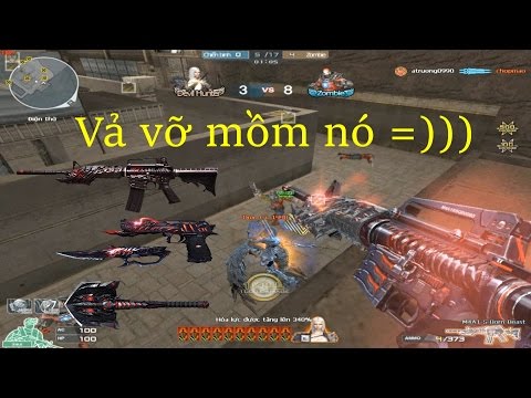 [ Bình Luận CF ] M4A1-S-Born Beast - Tiền Zombie v4