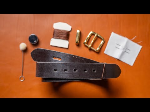 Made by You // DIY Leather Belt Making Kit