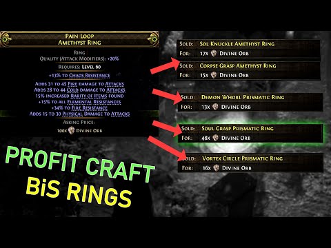 How I PROFIT CRAFT attack rings in POE2 0.4