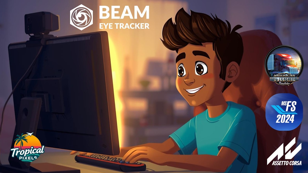 Ultimate Immersion In All Of Your Simulators! How The Beam Eye Tracker Elevates Every Sim 🏎️ 🚚 ✈️