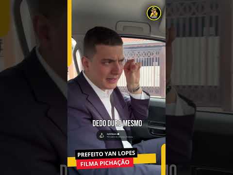 VÍDEO DO PREFEITO YAN LOPES VIRALIZA E GERA POLÊMICA EM CAÇAPAVA