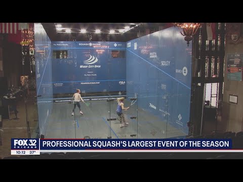 'Windy City Open': Professional Squash Association's largest event of the season held in Chicago