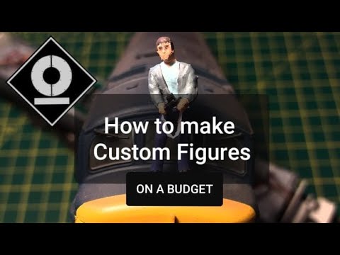 How To - Make customised figures on a budget! Creating unique people for your model railway.