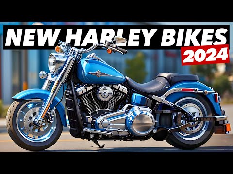 7 New Harley Davidson Motorcycles For 2024
