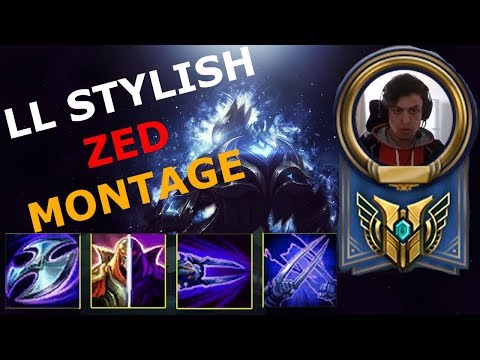 LL Stylish Zed Montage  - The Best ZED Plays 2019 (league of legends)