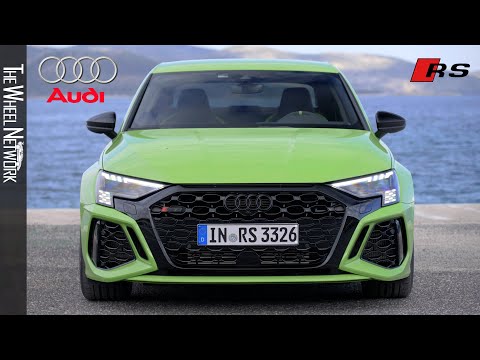 2022 Audi RS3 Sedan | Kyalami Green | Driving, Interior, Exterior