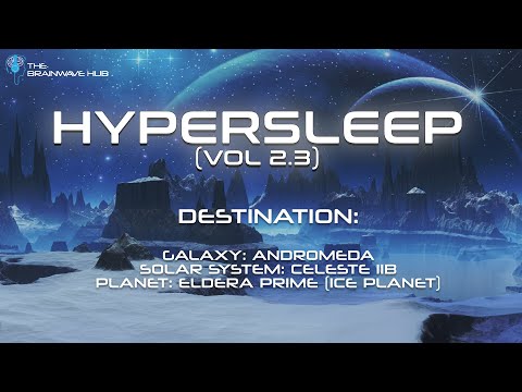 Hypersleep 2.3 Theta Sleepscape - Sci-Fi Sleep Ambience & Deep Sleep Music (Binaural Beats)