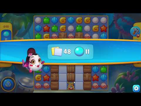 Fishdom 848 Level - NO BooSTERS