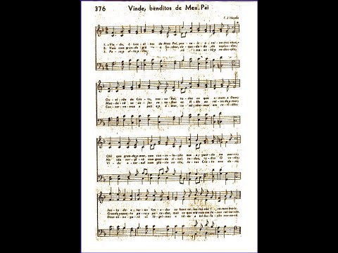 Hinário 4 CCB - Hino 376 - Vinde, benditos de Meu Pai (primeira versão) - Strings - Teclado PSR S670
