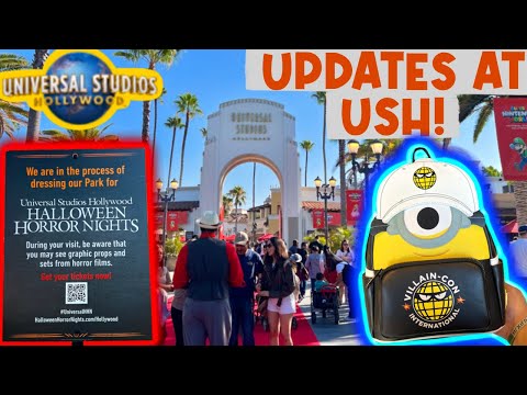 Tons Of Updates At Universal Studios Hollywood | New Merch, HHN Updates and More