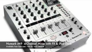 Video thumbnail for Numark iM9 4-Channel DJ Mixer with Effects, BPM Detection and Dock for iPod by djkitcouk