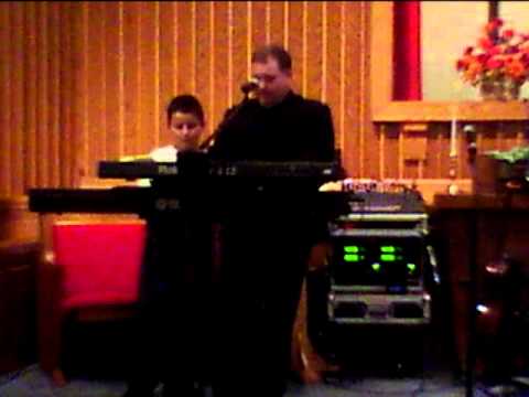 The Dominion Trio Piano duet Tim and Bradly